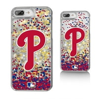 Philadelphia Phillies iPhone Plus 6s Plus Plus Plus Sparkle Gold Glitter Case