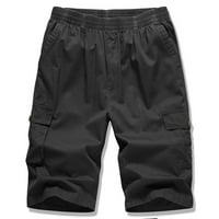 Muške kratke hlače plus veličine Hlače Sportske klasične čvrste teretne hlače Ljetne casual vježbanje