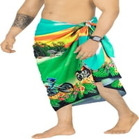 Bay Muški standardni kupaći kostimi Sarong Pareo Wrap Jedna veličina FERN, Plaža