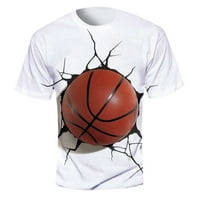 Muška majica Sportska majica Brzi suhi košarkaški kratki rukav za trčanje fitness majica Majica za odmor