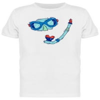 Plivanje i maska ​​Majica Muškarci -Mage by Shutterstock, muško mali