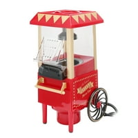 Kokorn Maker, popcorn Popper Odvojivi retro kokice Popper Machine za poklon za rođendan za Božić za