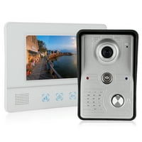 BRRNOO VIDEO 7IN TFT LCD sistem za kontrolu pristupa zaslonu, uredske zgrade za obiteljske apartmane