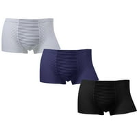 Muški ljetni tanki prozirni svileni svileni bokseri prozračne muškarce u struku pantalone donje rublje