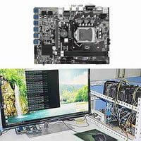 B kartica BTC rudarska matična ploča CPU + prekidač + SATA kabel USB3. do PCIe GPU slot LGA DDR RAM
