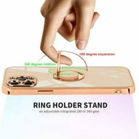 Elektroplata magnetskog prstena za prsten Apple iPhone Case Grip Kickstand zaštitni poklopac otporan