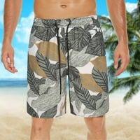 Clearsance YoHome Muški kratke hlače Ljeto Novo Saobavi print Capris Omladina modna casual plaža Ravne