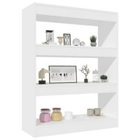 Rezervirajte kabinet Dijelovi za sobu bijela 31.5 x11.8 X40.6 Dizajnirano drvo