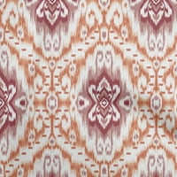 Onuone svilena tabbby smeđa tkanina azijska Ikat šivaći materijal za ispis tkanine sa dvorištem širom