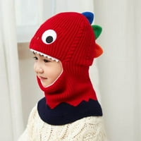 SHPWFBE Djevojke Dječja odjeća Toddler Zimska šešir tople šešire za dječake crtani zimski šešir šalfffff-haulls