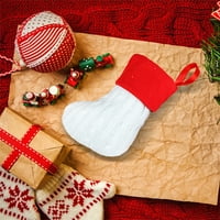 Božićne čarape plete čarape Veliki kamin Viseći čarape za obiteljski božićni ukras za odmor nakloni