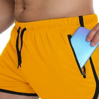 Cindysus muške dna elastične stručne ljetne hlače High struk plaže Hraške za odmor Mini pantalone Classic