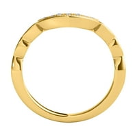 Mauli dragulji za angažman za žene 1. Carat Halo Black Diamond Bridal Set set-postavke 14k žuto zlato