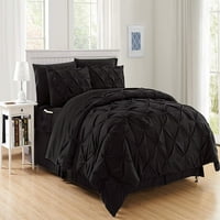 Dekacija luksuznog kreveta u stilu luksuza u torbi Komform posteljinu set sa listovima
