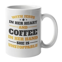 Sa Isusom u njenom srcu Kafa i čaj za kršćanske žene ili djevojke