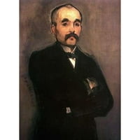 Manet, EDOUARD CRNI MODERNI UKLJUČINI MUZEJ UMJETNOST PRINT pod nazivom - Georges Clemenceau