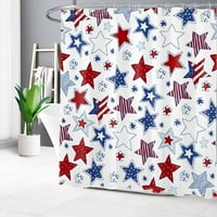 4. jula Zvijezde tušske zavjese zvijezde tuš za kupatilo Patriotski dan sjećanja Dan Neovisnosti Tuš