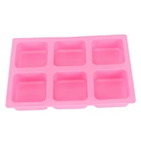6? Grid kvadratni kalup silikonski kolač aroma ručno izrada sapuna za sapun za pečenje sapuna za pečenje