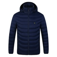Homodles Zimske jakne za muškarče jakne kaput plava veličina 3xl