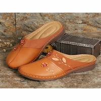 Kesitin Women Cvjetni dizajn Udobne cipele Cented Wedges Platform Sandale
