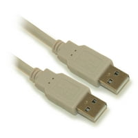 1.5ft USB 2. certificirani 480Mbps tipa muško u muški bežni kabel