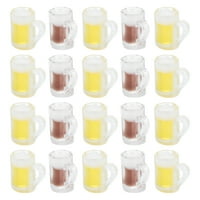 Modeli šalice piva za piće Ključni lanac DIY privjesak naušnica DIY Privjesak Izabrana boja