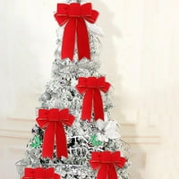 Božićno stablo topper luče izdržljive praznične atmosfere od platna 24 * na otvorenom ukrasi poklon