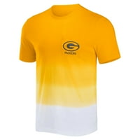 Muška kolekcija NFL Darius Rucker Fantics Gold White Green Bay Packers Dip dye džepna majica