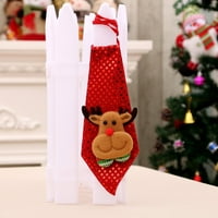 Božićni šljokice Nectie Ching Sequins Necktie Božićna kravata Dekoracija Modna cijepa