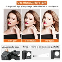 Ph- bežična ručka Grip držač telefona Stabilizator za pametne telefone Vlog Selfie ugrađena LED lampica