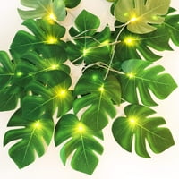 LED lagana žica svjetlost ostavlja svjetlosni ukras LED svjetlo sa zelenim lišćem