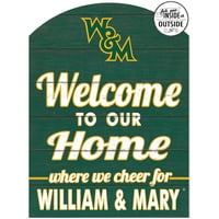 Green William i Mary Tribe 16 '' 22 '' znak marketa