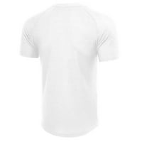 Amidoa MENS Teksturirani golf majice dolje Polo košulje Solid Fortsy HODERSS vlage Wicking T majice