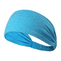 Trake za glavu za žene pamučni čvorov turbanski glava Warp band širok elastični glava za glavu Sport