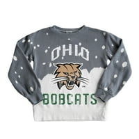 Girls Youth Gameday Couture Sivi Ohio Bobcats izblijedio pulover duksere