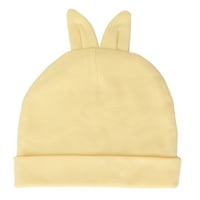 Novorođenče bebe, visoka elastičnost žuta beanie hat za dječak