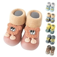 Cipele za djevojčice Dječji dječji životinjski crtani čarape cipele Toddler Toplice Sprane čarape Ne