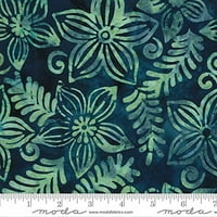 Sunny Day - Grotto - plava - cvjetni - batik - moda - - 752106601970