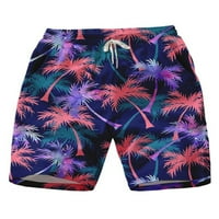 Niuer Muške labave kratke hlače Karton za izradu plaže Ljetne kupaće kostime uz plažu casual šorcs PORTSHORTS