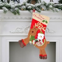 Mishuooti Christen ukras ukrasi Anker visi pokloni Božićne čarape Baby Božićne čarape personalizira