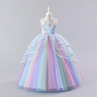 Djevojke Jedinstvena princeza haljina Fantastični party kostim prerušiti se vjenčanje rođendanske haljine za 3 godine
