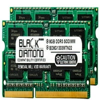 16GB 2x8GB RAM memorija za Compaq Pavilion DV serije DV6-6135D Black Diamond memorijski modul DDR So-DIMM
