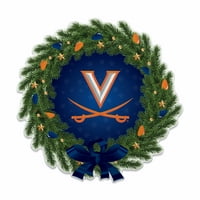 RICO Industries Virginia College Holiday Božićni dekor vijenac oblika Cut Pennant - Početna i dnevni