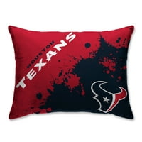 Houston Texans Splatter plišani jastuk - plava