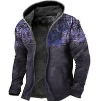 Muški hip hop hoodie drew zip jakne Grafički zip duksevi Jesen i zimska odjeća Odjeća za pulover sa
