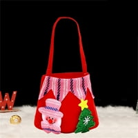 Božićni ukrasi, božićna torba za periku Viseća ukras slatka torba za pohranu bombona za porodičnu dječje