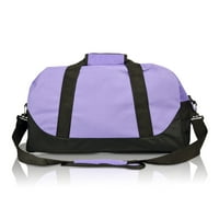 18 Dufffle torba Dvo-tonska sportska putnička torba za prtljagu u ljubičastoj boji