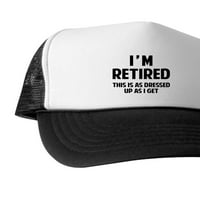 Cafepress - penzionisan sam - Jedinstveni kapu sa kamionom, klasični bejzbol šešir