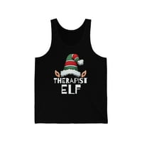 Therapest Elf Božićni unizorni tenkov, XS-2XL Holidays Xmas Elves