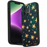 Green-Stars-3-telefon za iPhone Pro za žene Muška Pokloni, Mekani silikonski stil Poklopni otporni -